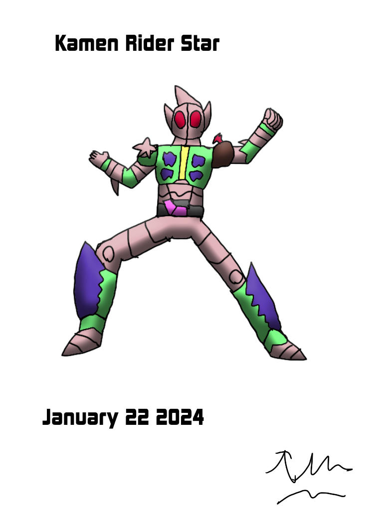 Kamen Rider Star Artwork 3 by Uniwarrrior123 on DeviantArt