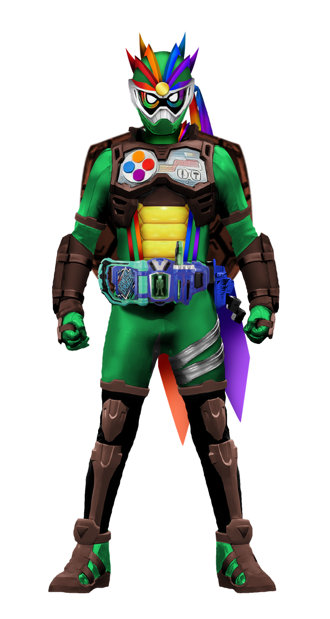 Kamen Rider Ninja Turtle Realistic Render by Uniwarrrior123 on DeviantArt