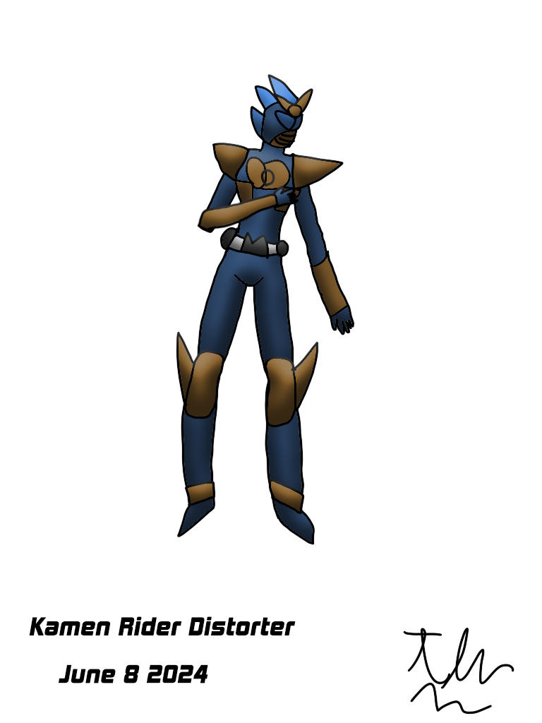 Kamen Rider Distorter Artwork 3 by Uniwarrrior123 on DeviantArt