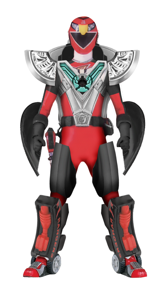 RPM red Battlizer realistic render by Uniwarrrior123 on DeviantArt