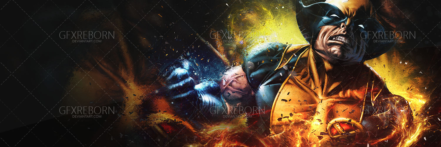 Wolverine Header Wolverine Header by GfxReborn on DeviantArt