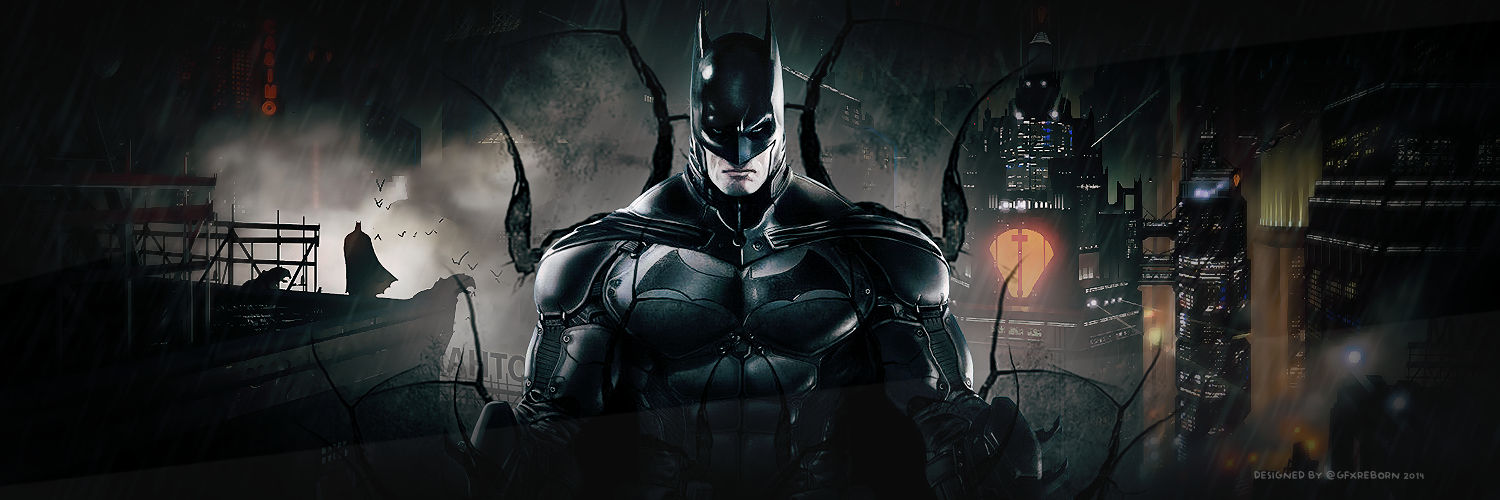 BatMan Header Design by GfxReborn on DeviantArt