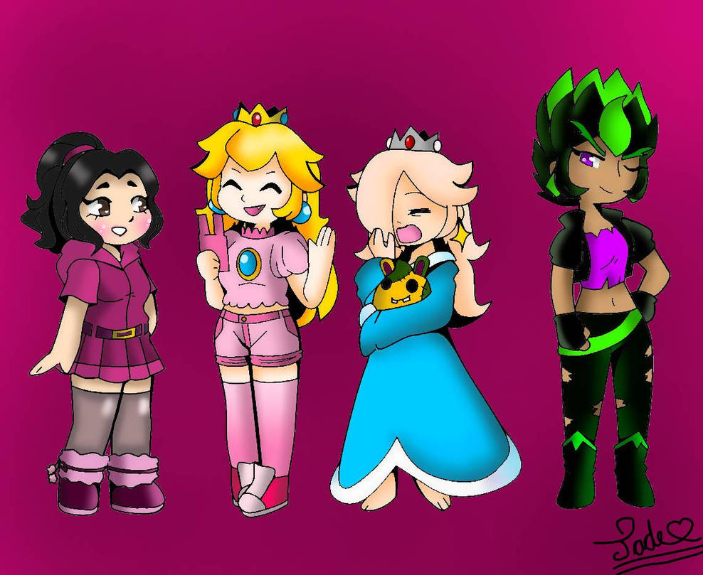 RABBIDS GIRLS by jadegamer14 on DeviantArt