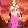 Cinderella as Jasmine