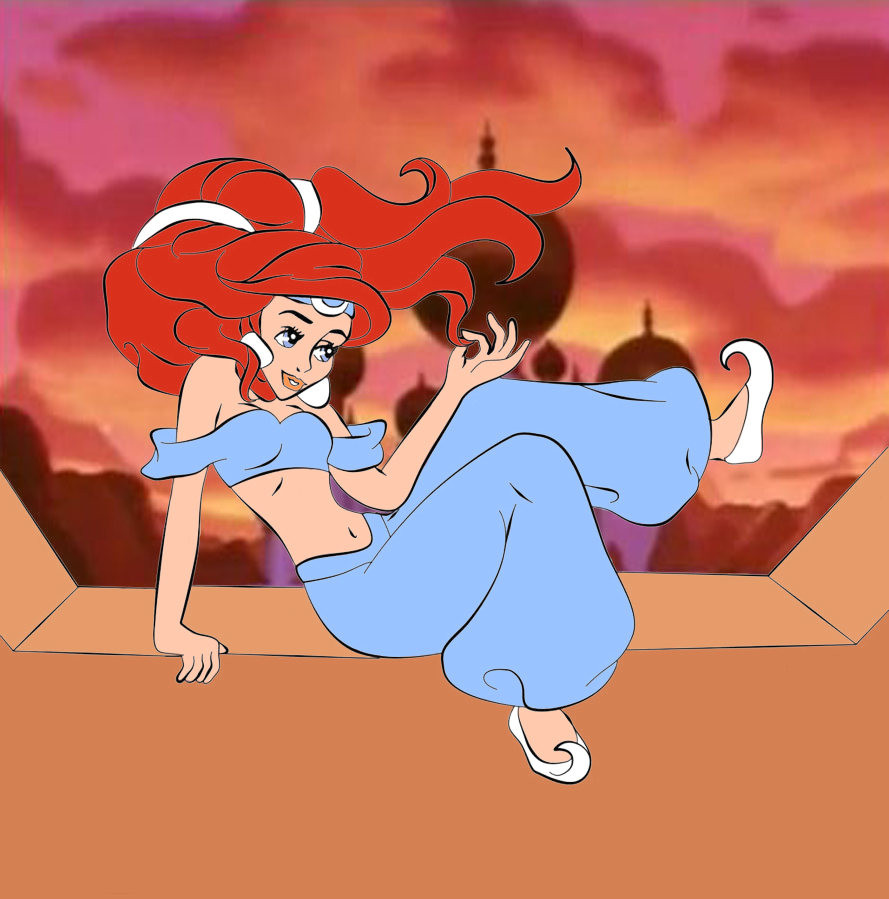 Ariel as Jasmine I