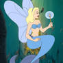 The Blue Fairy as Ariel