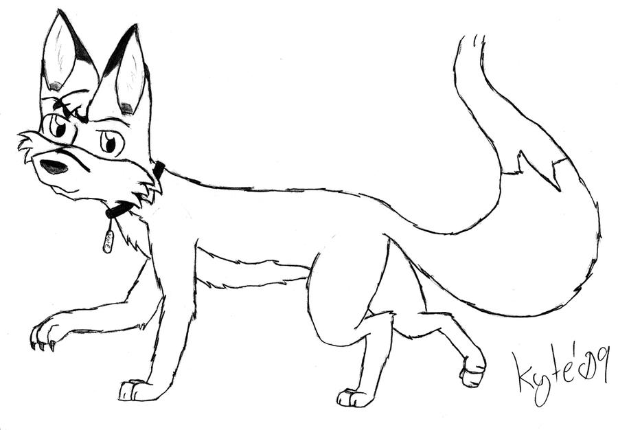 Kyte Feral Fox Pose