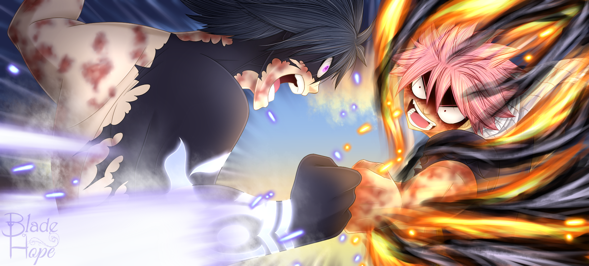 Gray Vs E N D By Blade Of Hope On Deviantart Gray Vs E N D By Blade Of Hope On Deviantart