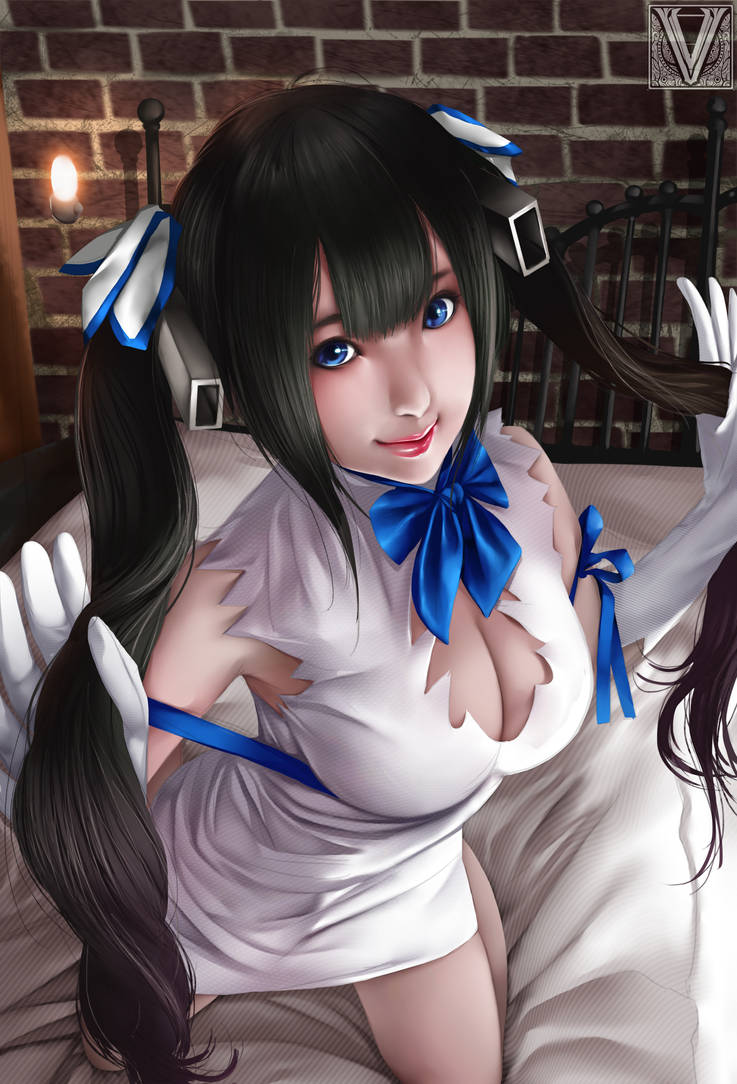 Fanart Hestia Dungeon Ni Deai Wo Motomeru By Mr Vy On Deviantart