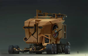 Giant Scifi Vehicle