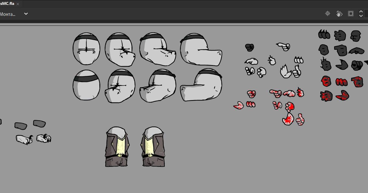 My Complete Grunt Sprite Sheet! : r/madnesscombat