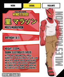 Miles Marathon  MHA Oc Sheet CASUAL