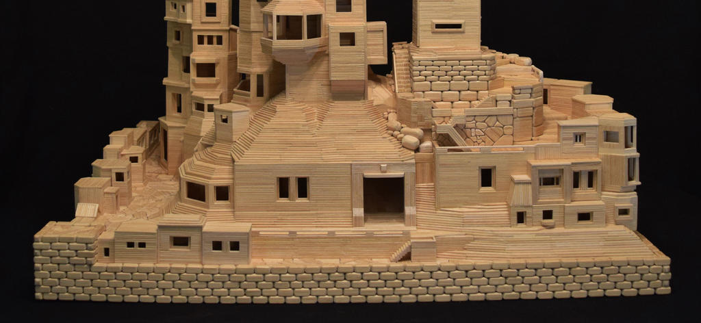 Bob's Toothpick City by Bob Morehead Phase 3