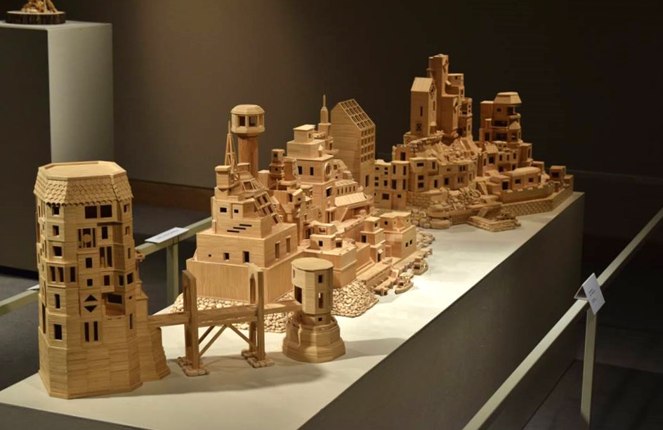 Bob's Toothpick City - by Bob Morehead