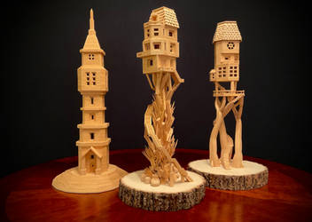 Bob Morehead Bobs Toothpick City Art