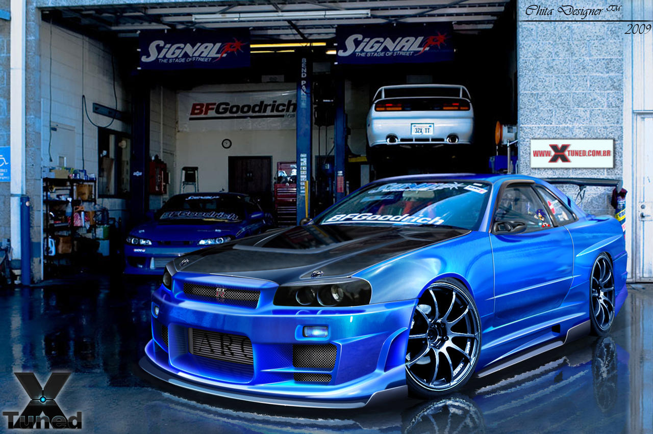 Nissan Skyline R34 GTR by ChitaDesigner on DeviantArt