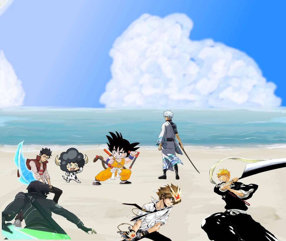 Anime battle 2 by slotfire on DeviantArt