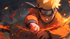Naruto Uzumaki in battle