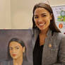 AOC with my painting