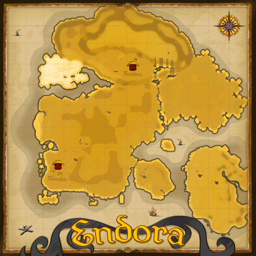 Endora Map by BlakeH on DeviantArt