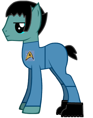 SPOCK PONY!!!!!!