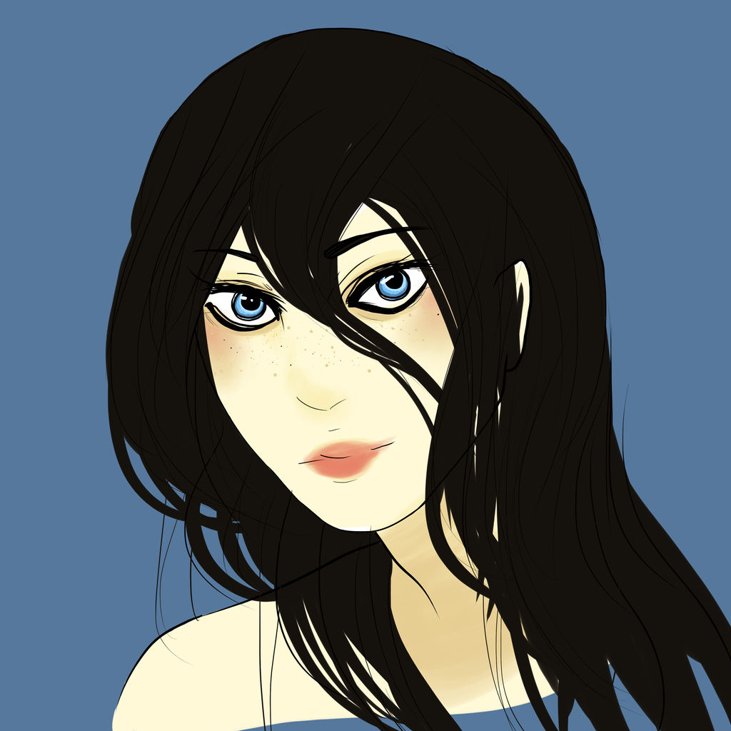 Generic Portrait Practice by Aeonathenne on DeviantArt
