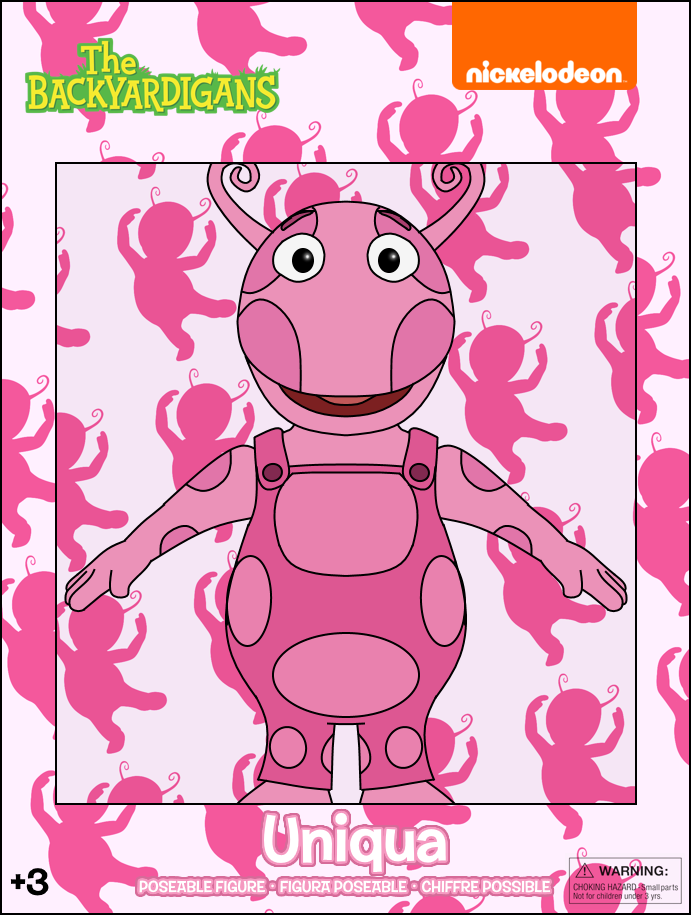 Dream Toy - Backyardigans Uniqua Poseable Figure by BraydenNohaiDeviant ...
