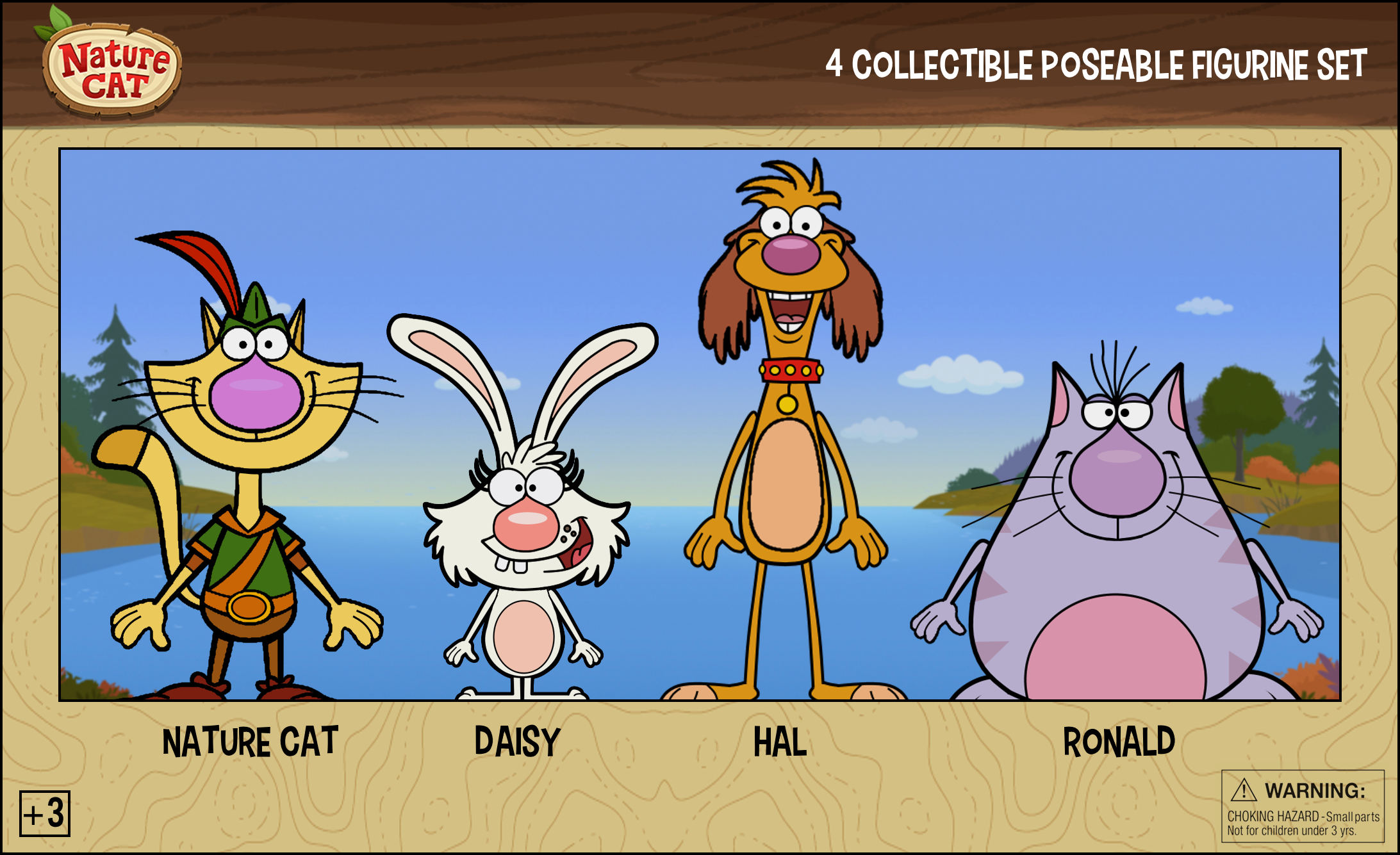 Nature cat shop plush