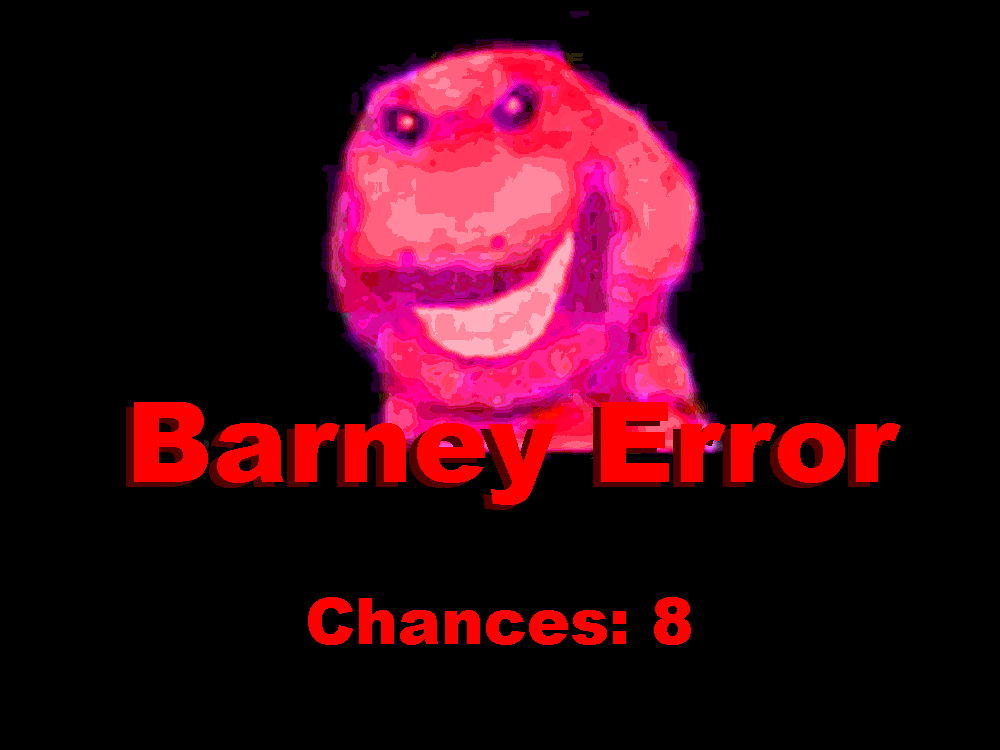 Barney Error Rage Monster Barney Error 98 Frame 23 by BraydenNohaiDeviant on DeviantArt