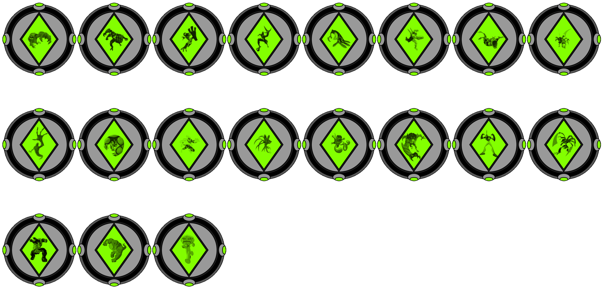Obmi Trix Simble Ben 10 Omnitrix Alien Symbol