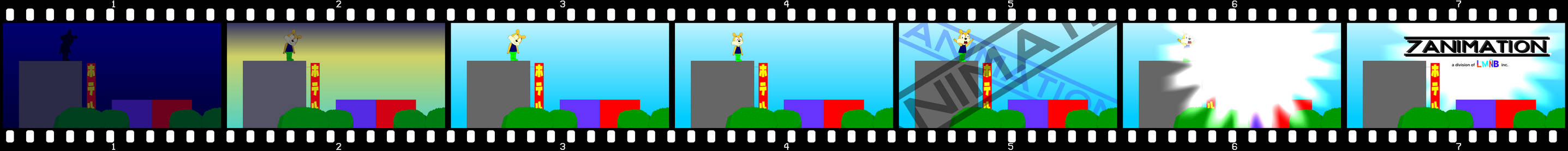 7Animation Theatrical Logo (2021, Filmstrip) by BraydenNohaiDeviant on ...