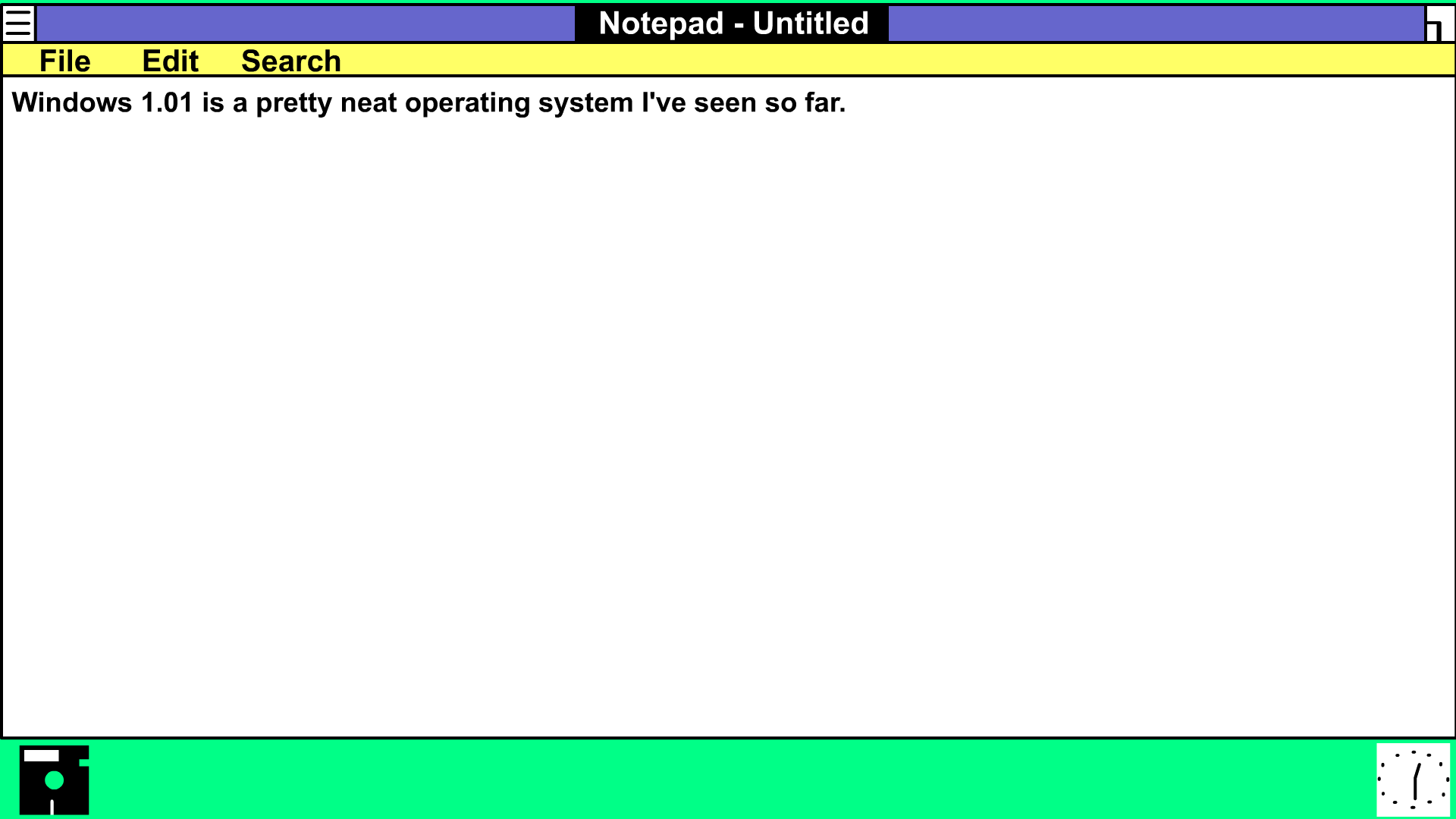Windows 1.01 Desktop Remastered to Vector by BraydenNohaiDeviant on ...