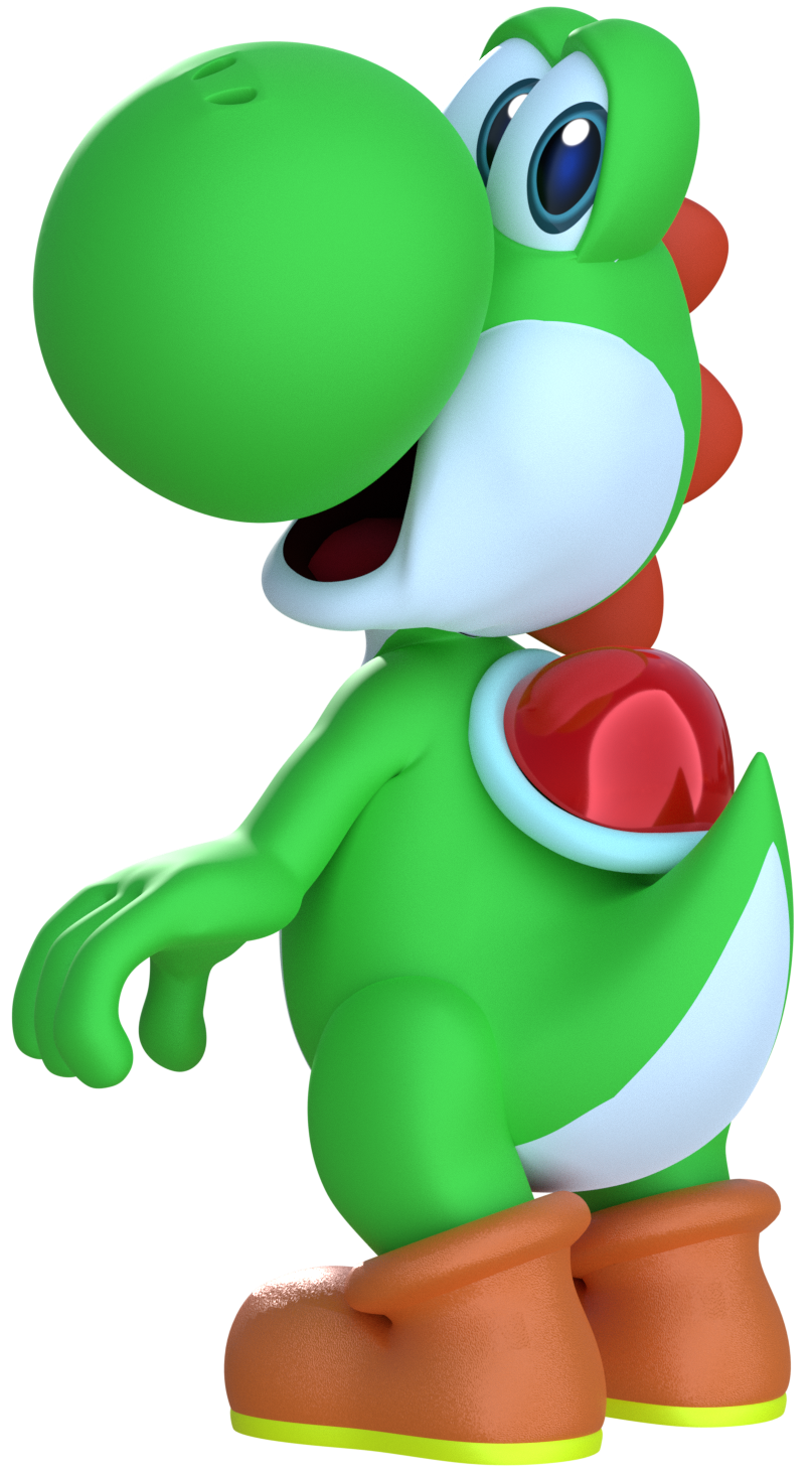 Yoshi Back View