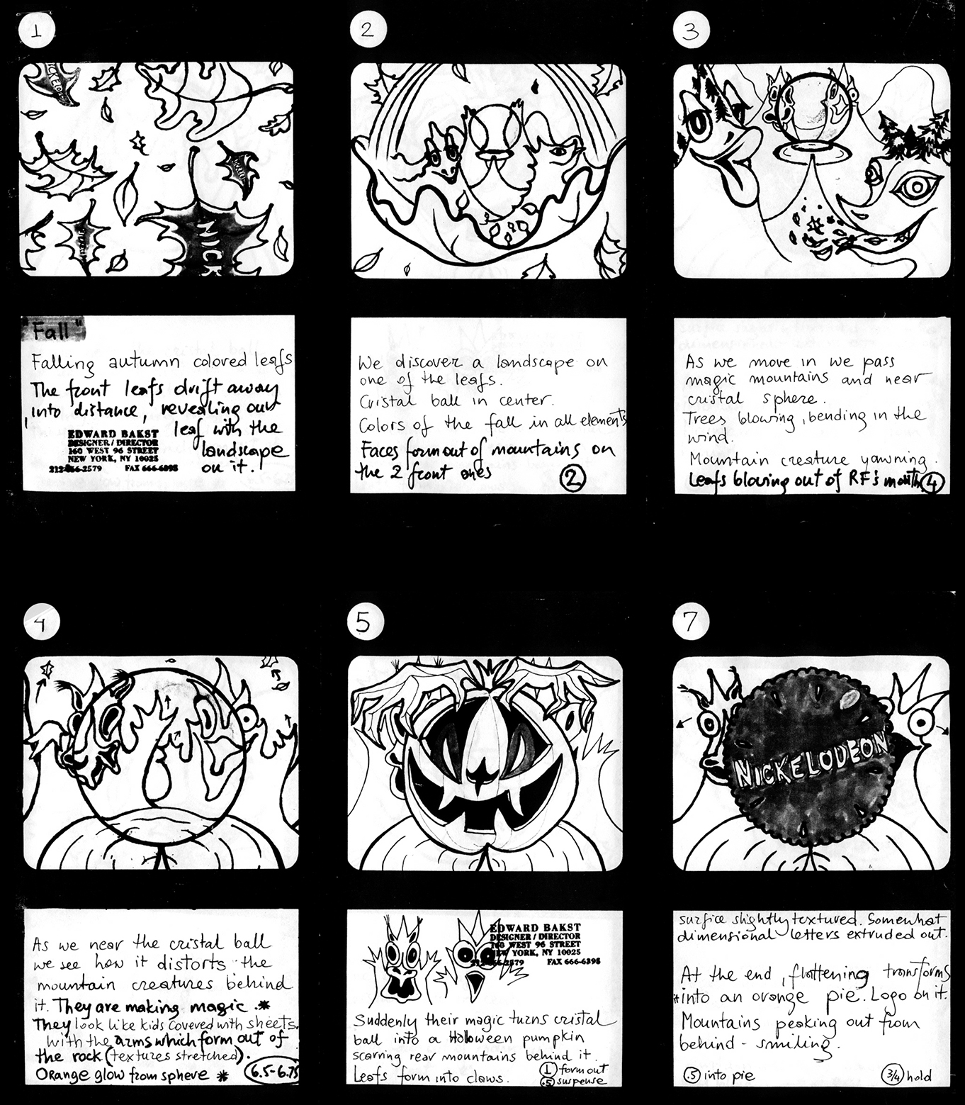 (RARE) Nickelodeon Fall ID Storyboard by BraydenNohaiDeviant on DeviantArt