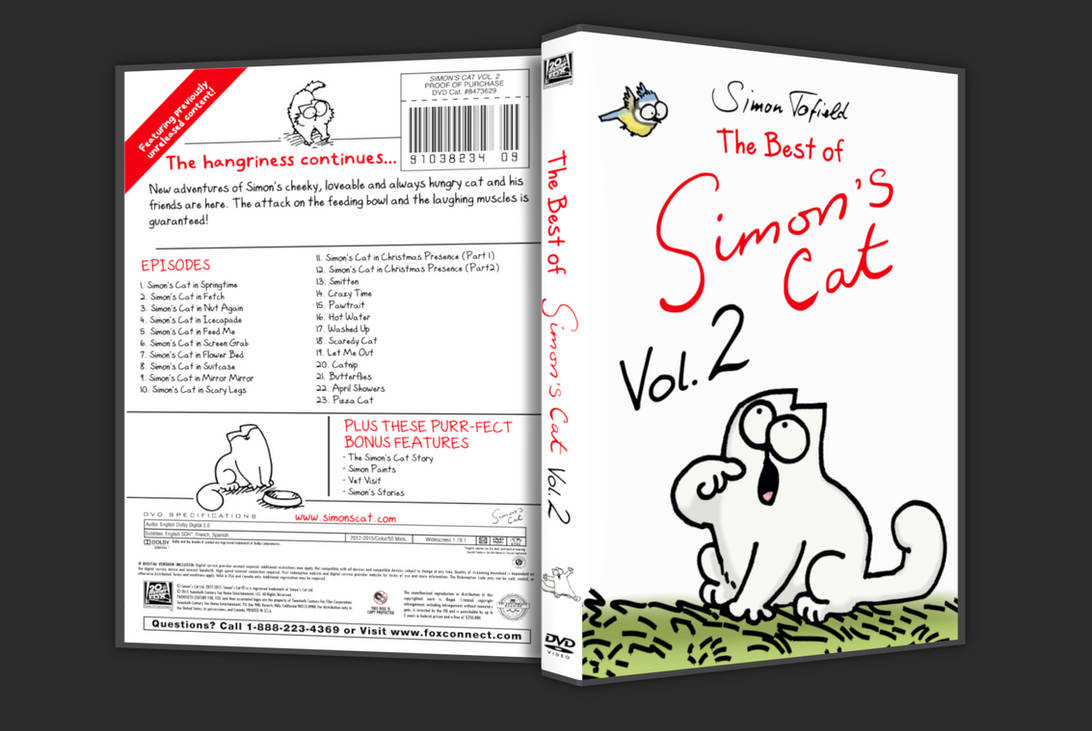 The Best of Simon's Cat Vol 2 US DVD What-if by