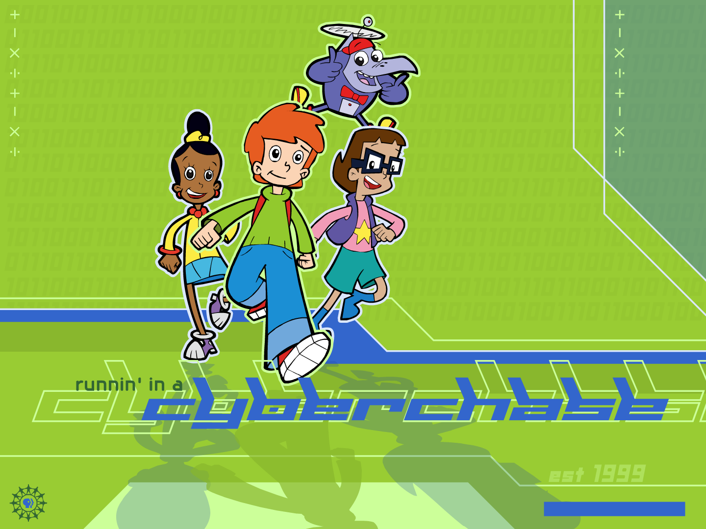 runnin in a cyberchase by BraydenNohaiDeviant on DeviantArt