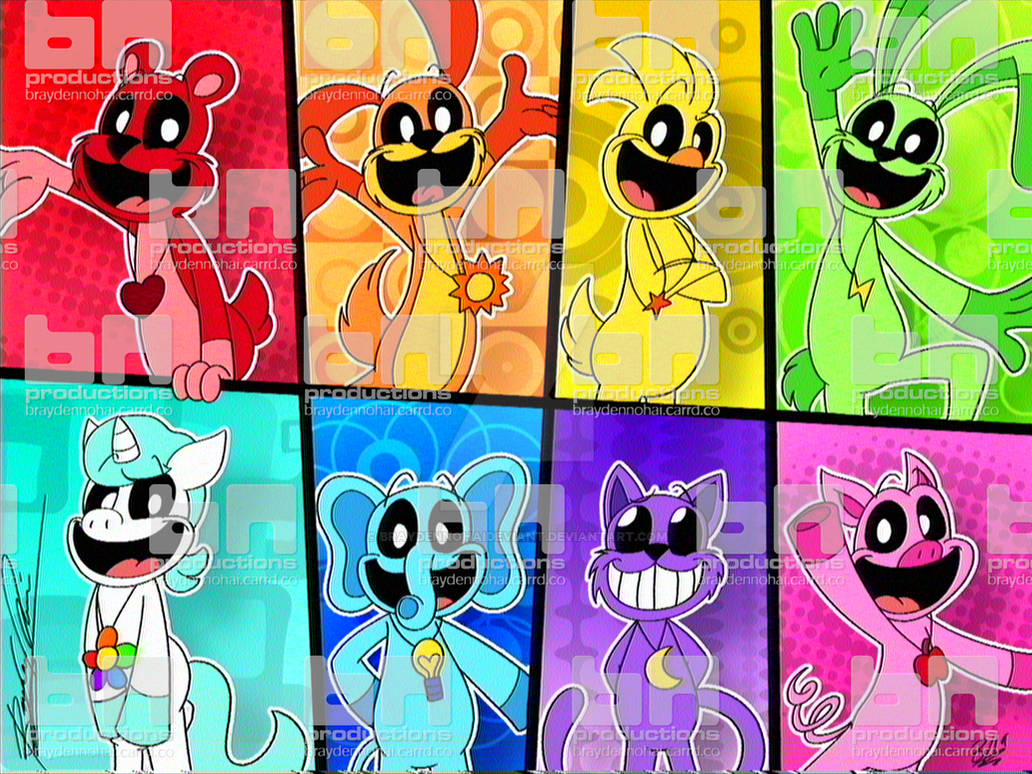 Smiling Critters by BraydenNohaiDeviant on DeviantArt