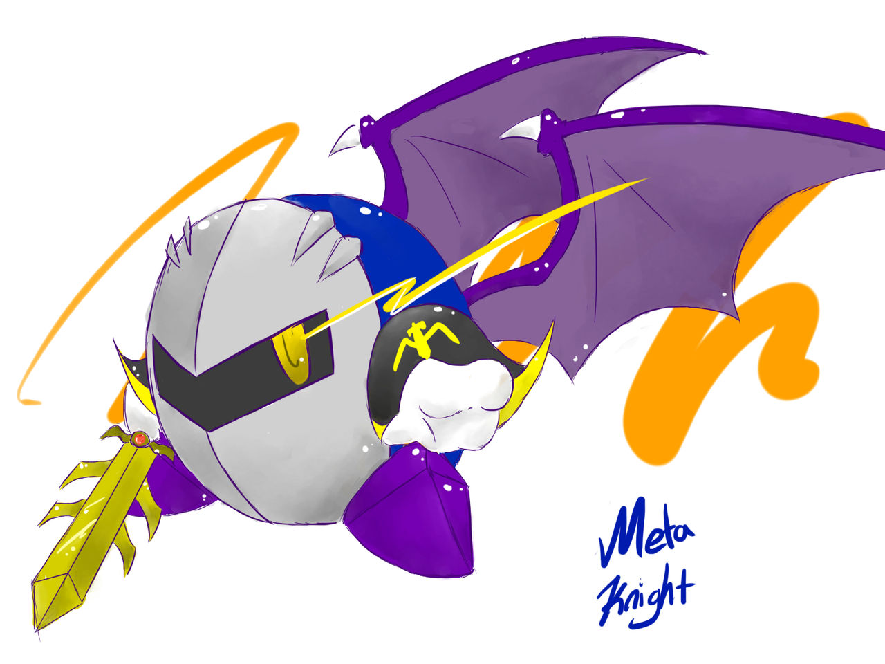 Meta Knight by KeebyZ on DeviantArt