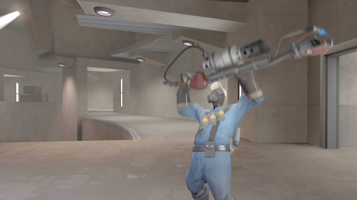 Blue Muscle Pyro BLU Pyro Wallpaper by SST5 on DeviantArt