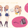 ADOPTABLE [CLOSED] - Komachi ref sheet