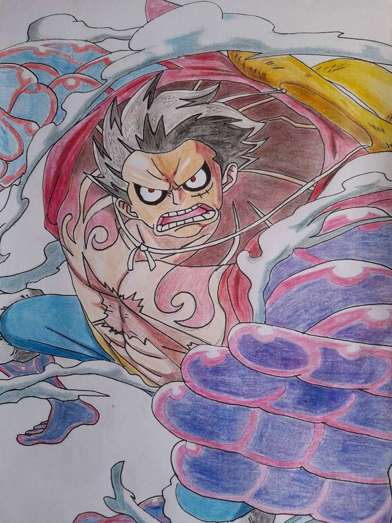 gear 4 luffy '' bounce man'' from one piece by Wyande8173 on DeviantArt