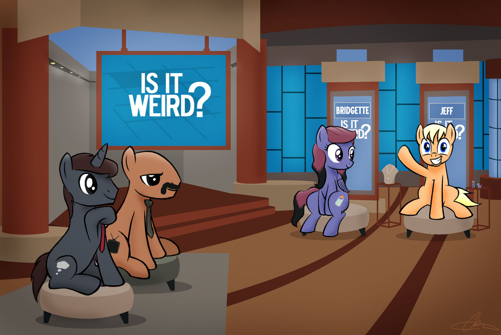 Racebest's TV Moment by OinkTweetStudios