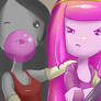 Marceline and Bubblegum