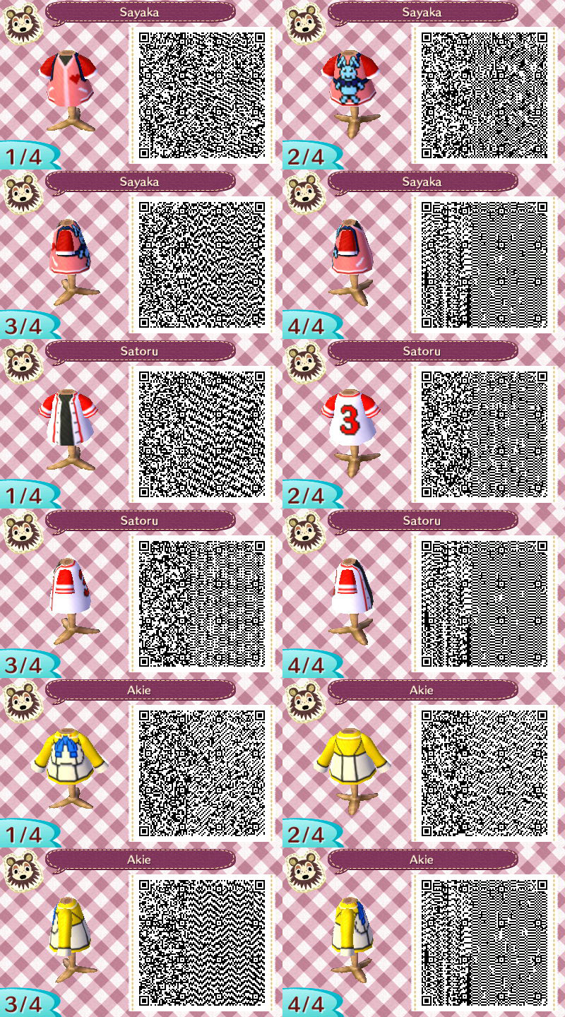 AC:NL - Ape Escape 3 QR Code Pack 1