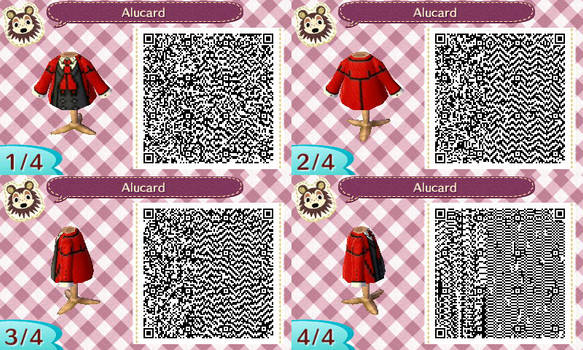 Animal Crossing New Leaf - Alucard QR Code