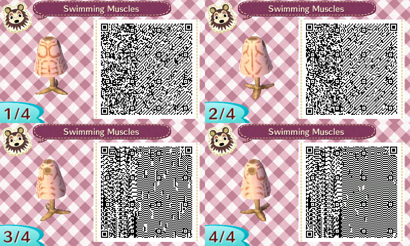 ACNL: Swimming Muscles QR Code