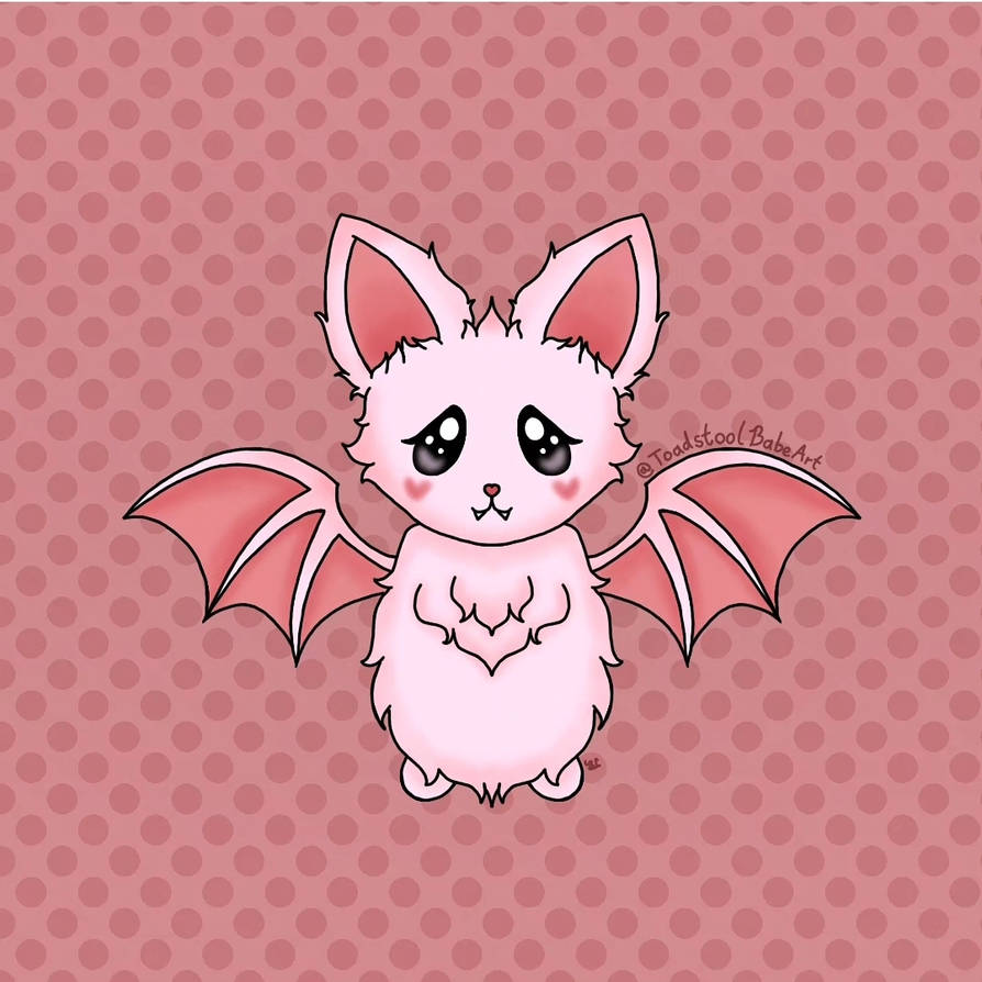 Pink Small Bat Pink bat by Toadstoolbabe on DeviantArt