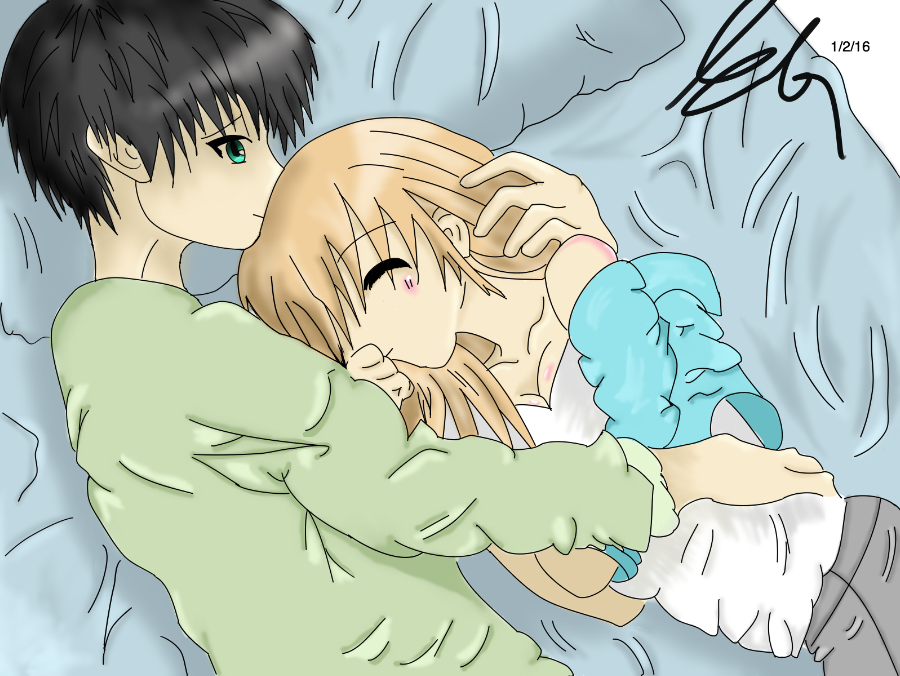 Anime Couple Hug by EmilyGoodsell on DeviantArt Anime Couple Hug by EmilyGoodsell on DeviantArt