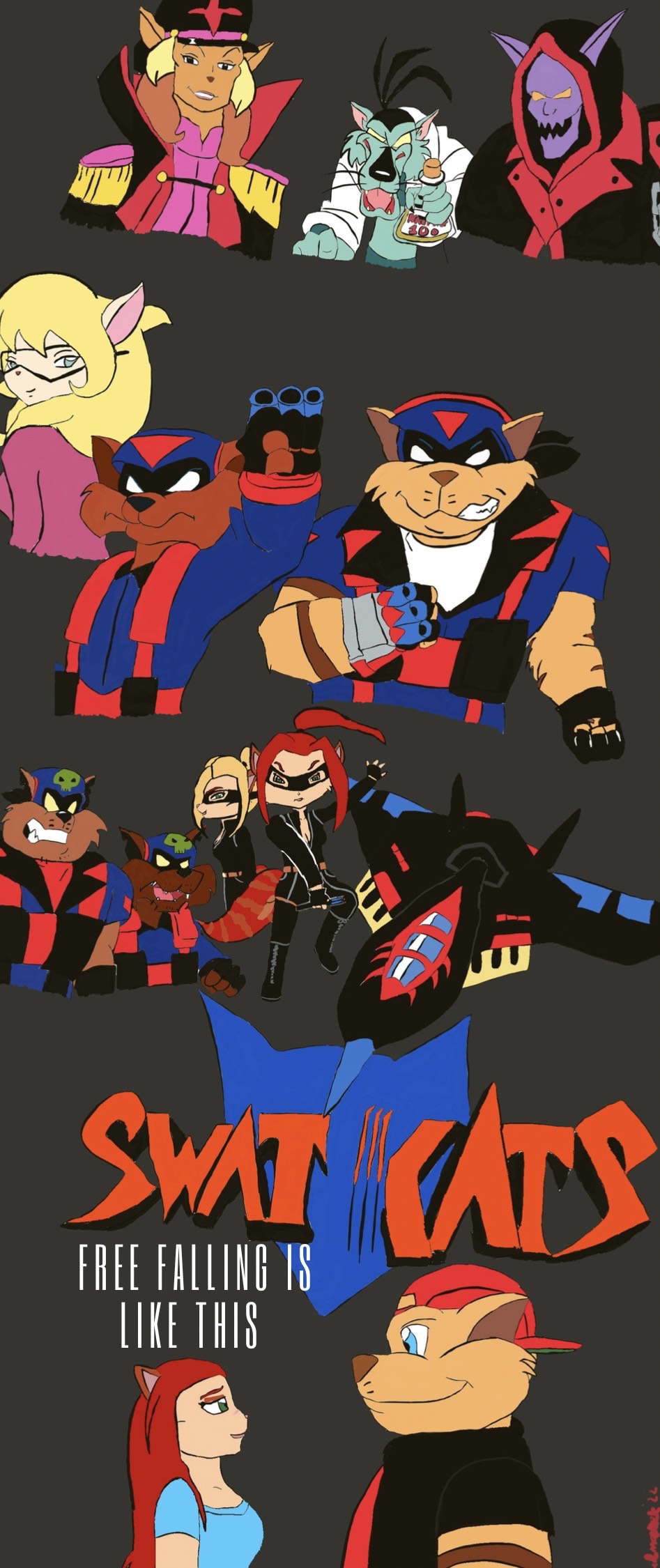 Swat Kats - Cover for my fanfic by RedMackenzie on DeviantArt Swat Kats - Cover for my fanfic by RedMackenzie on DeviantArt