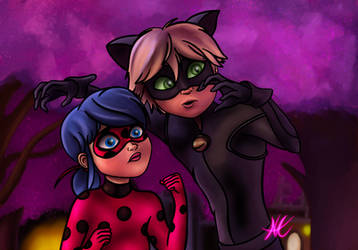 Fanart de Miraculous As Aventuras de Ladybug e Cat Noir #1